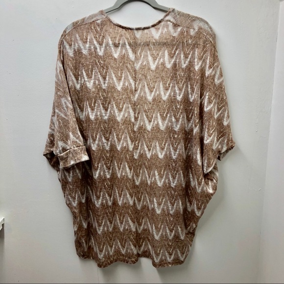 Painted Threads Open Front Kimono Size S - Picture 4 of 6